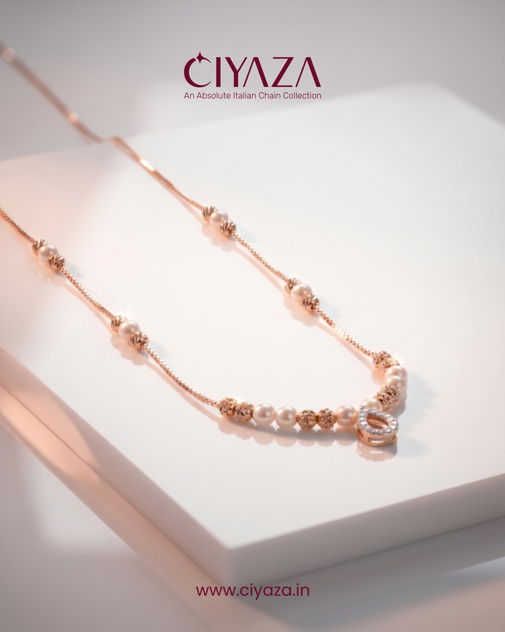 A beautifully crafted Italian chain that complements every occasion. Refined craftsmanship. Timeless beauty. Endless sophistication. 🌟

#ciyaza #gold #goldjewellery #chaincollection #jewelry #jewellerycollection #italiancollection #Iialianchaincollection #chain #modernluxury #luxurystyle #italianjewellery