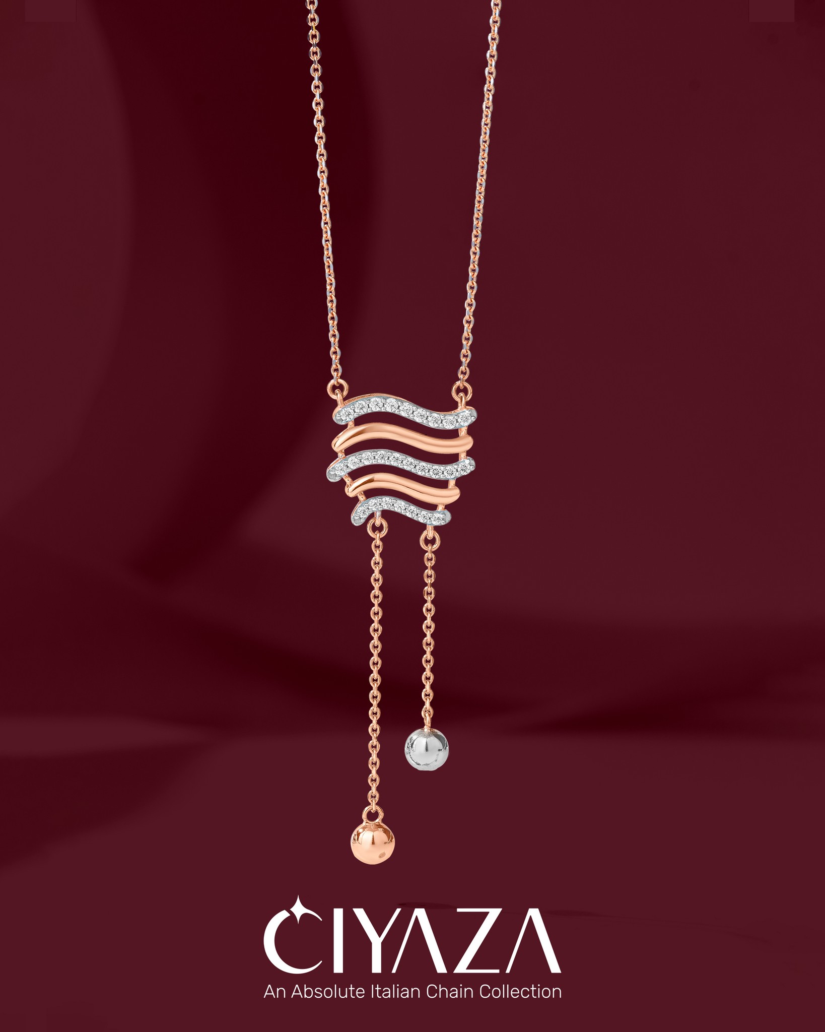 Delicate diamonds and playful drops bring movement and charm to every look. Designed to be distinctive, refined, and effortlessly unforgettable. 💫

#ciyaza #gold #goldjewellery #jewelry #jewellerycollection #italiancollection #italianchain #chain #modernluxury #luxurystyle #italianjewellery